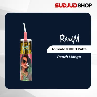 randm tornado 10000 puffs peach mango