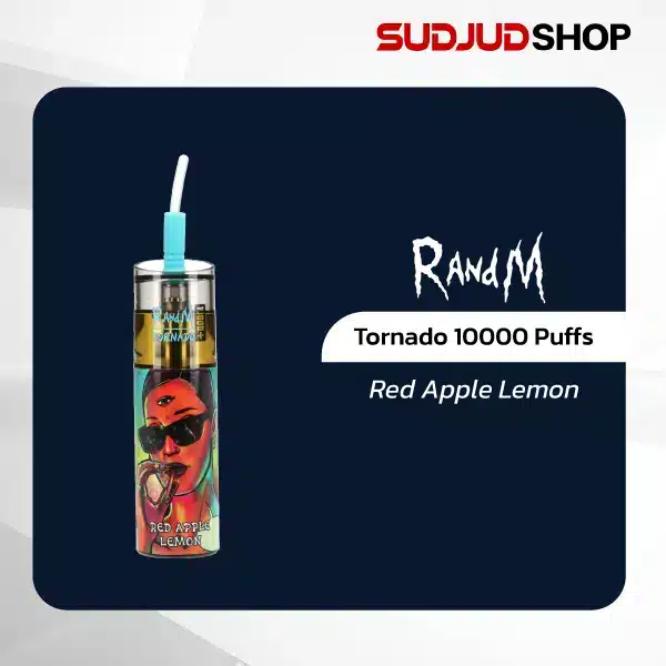 randm tornado 10000 puffs red apple lemon