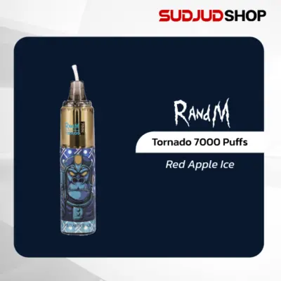 randm tornado 7000 puffs red apple ice
