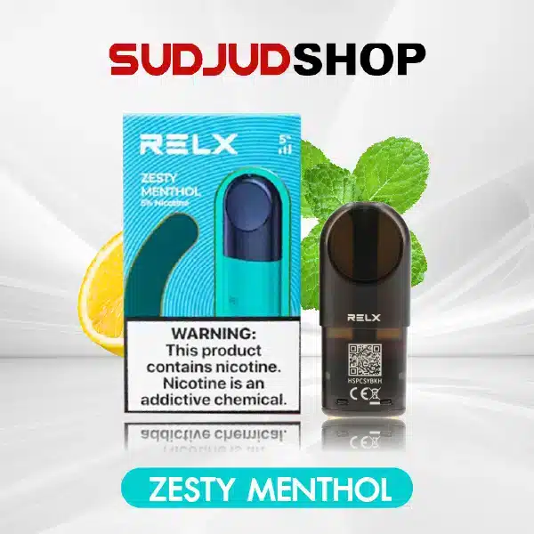 relx infinity pod zesty menthol