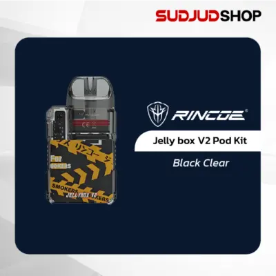 rincoe jelly box v2 pod kit black clear