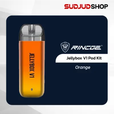 rincoe jellybox v1 pod kit orange