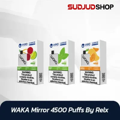 waka mirror 4500 puffs by relx cover