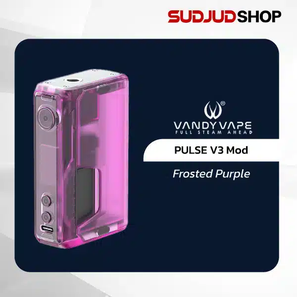 vandyvape pulse v3 mod frosted purple