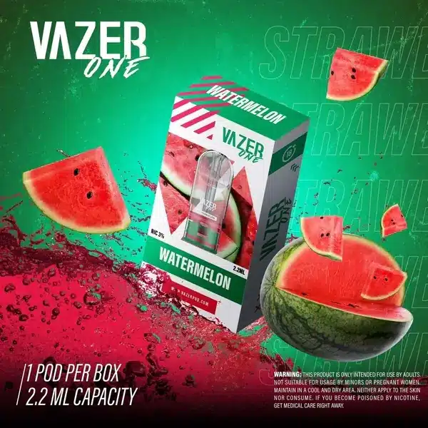 vazer one pod 2.2m watermelon