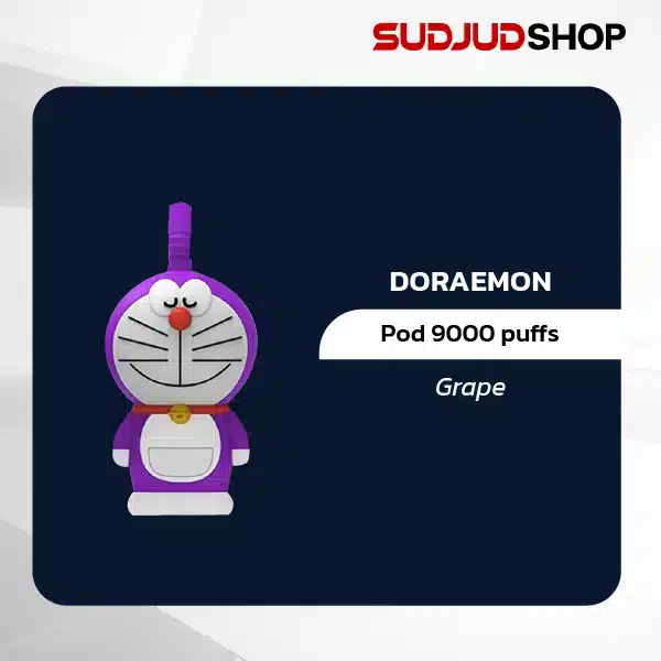doraemon pod 9000 puffs grape