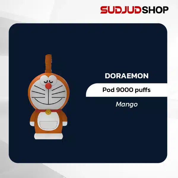 doraemon pod 9000 puffs mango