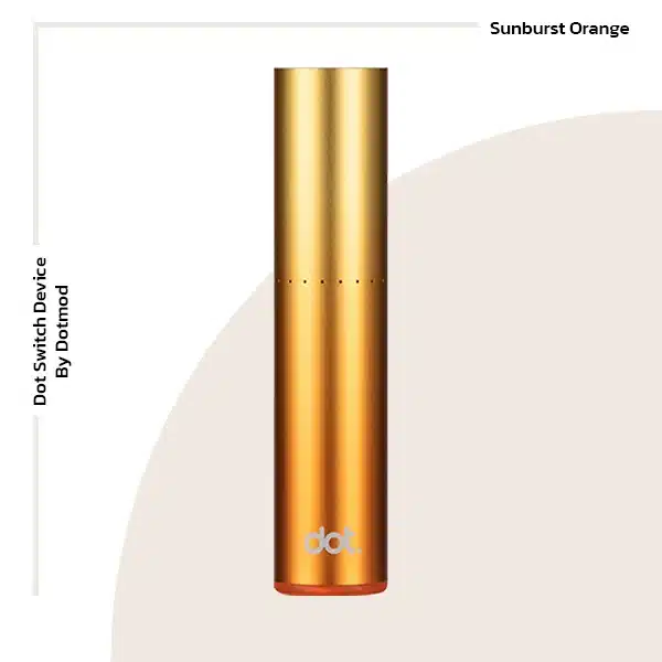 dot switch device by dotmod sunburst orange