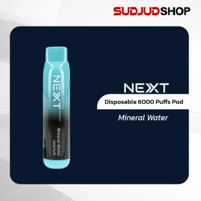 next disposable 6000 puffs pod mineral water