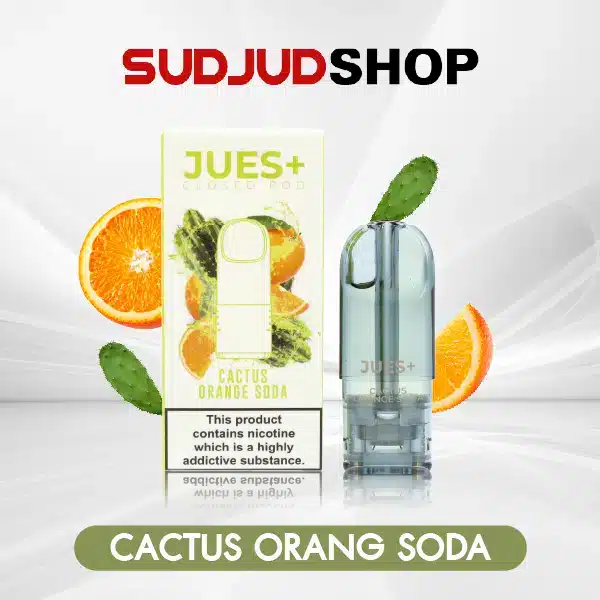 jues plus cactus orange soda