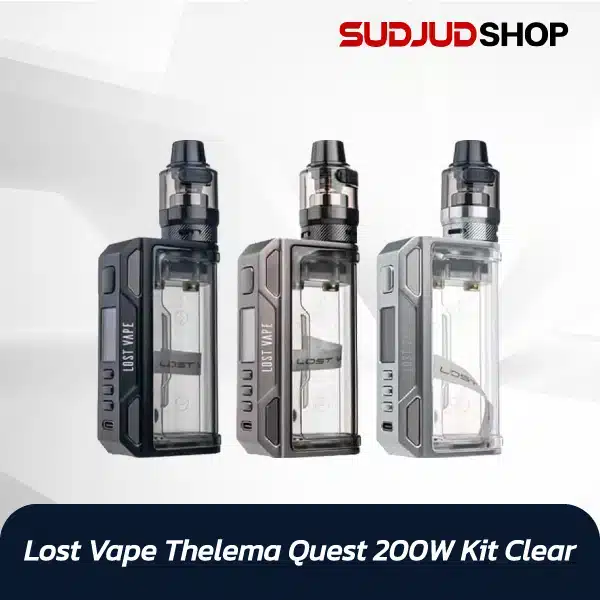 lost vape thelema quest 200w kit clear