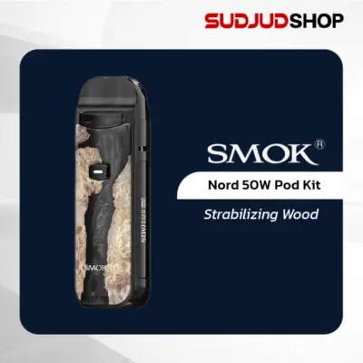 smok nord 50w pod kit strabilizing wood