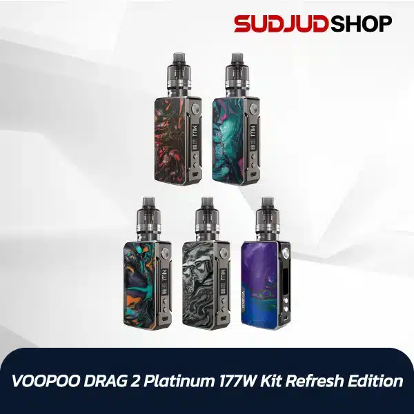 voopoo drag 2 platinum 177w kit refresh edition