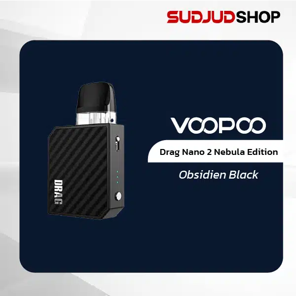 voopoo drag nano 2 nebula edition obsidien black