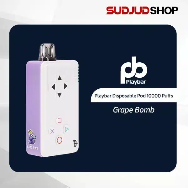 playbar disposable pod 10000 puffs grape bomb