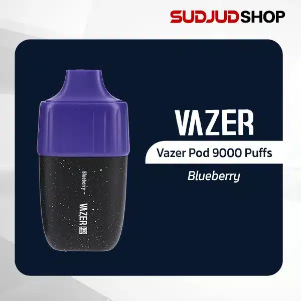 vazer pod 9000 puffs blueberry