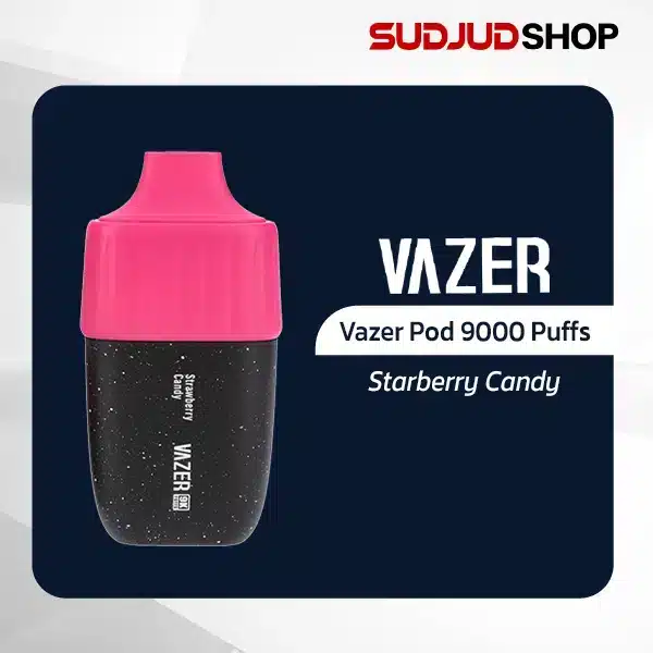 vazer pod 9000 puffs strawberry candy